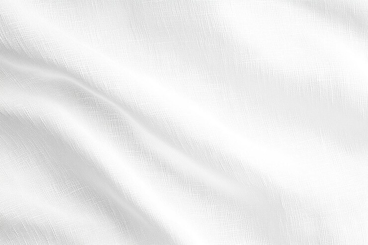 PSD un tessuto bianco con uno sfondo bianco con una consistenza bianca