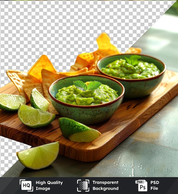 un vassoio di lime con lime e lime