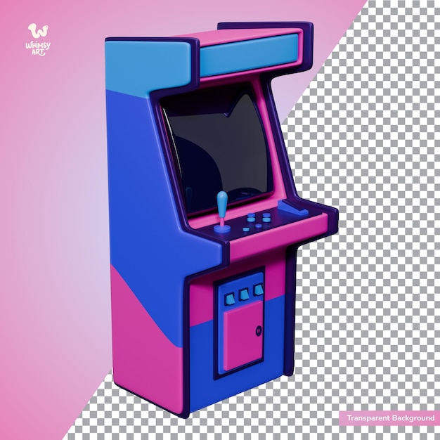 un videogioco blu e rosa è mostrato su uno sfondo rosa