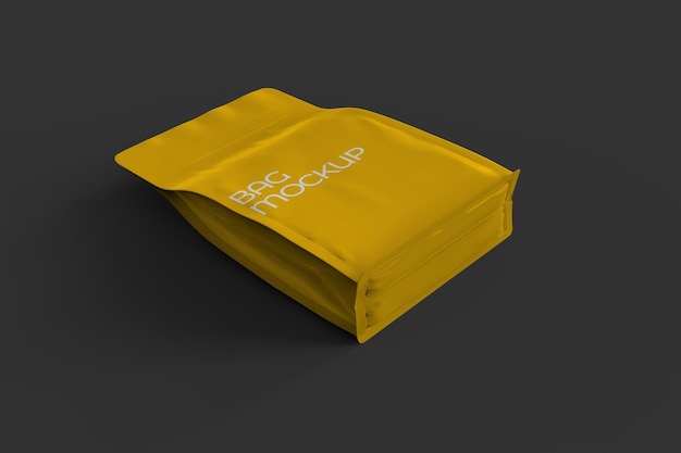 Una borsa gialla con sopra la scritta bpc tropup