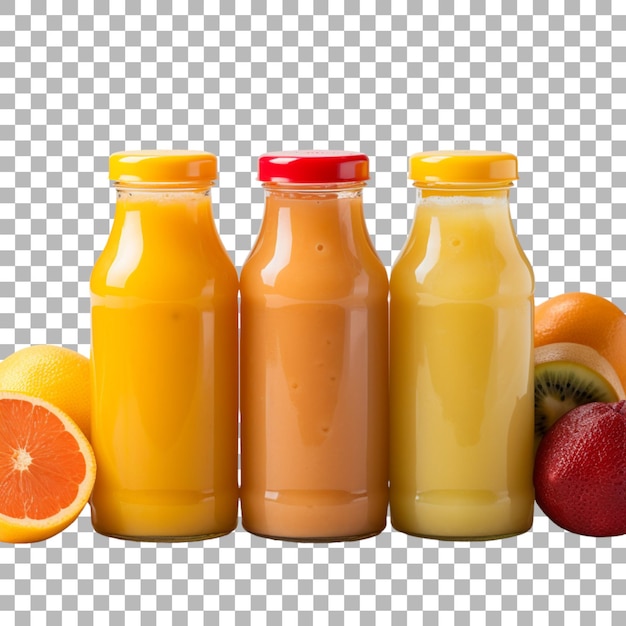 una bottiglia di succo d'arancia con le parole " succo di arancia " su di essa
