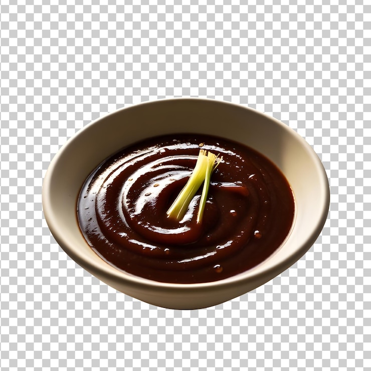 PSD una ciotola di cioccolato caldo con un orologio sopra