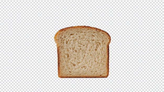 Una fetta di pane integrale perfetta per pasti sani idee di spuntini e creatività culinaria