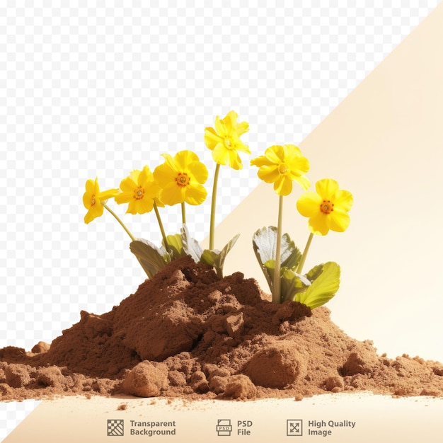 una foto di fiori gialli con le parole " primavera " sopra.