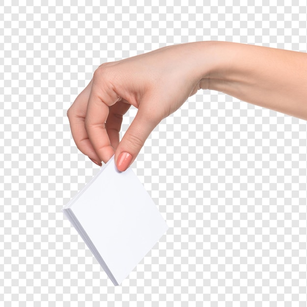 una mano tiene una carta su cui c'è scritto "quot card quot"