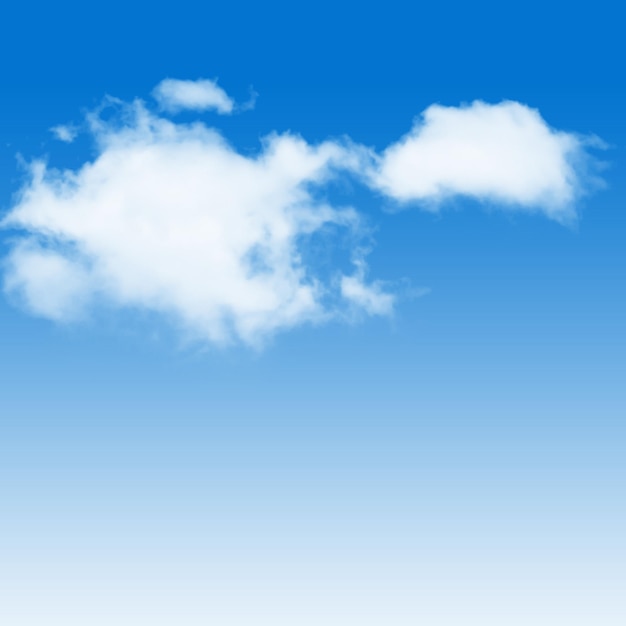 una nuvola che è nel cielo che è blu