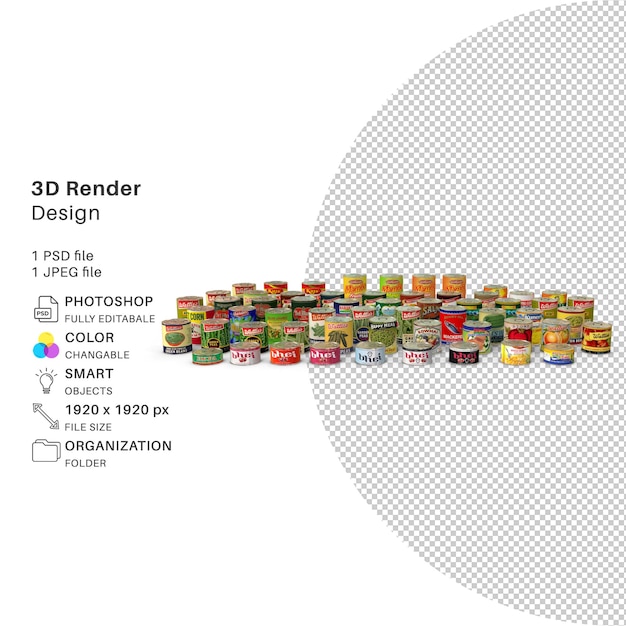 Una pagina per un prodotto chiamato 3d render design.