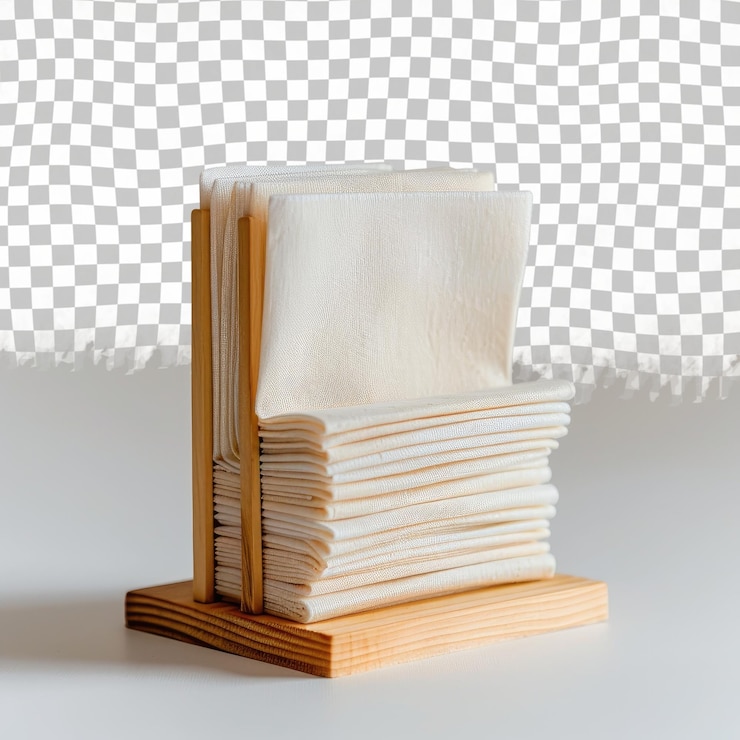 PSD una pila di libri con un supporto di legno che dice un libro