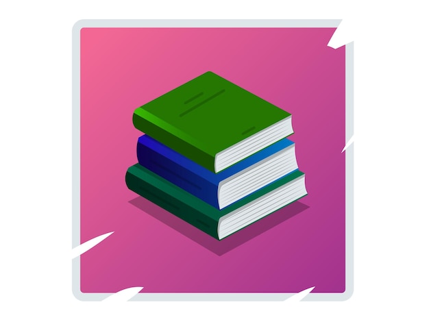Una pila di libri.