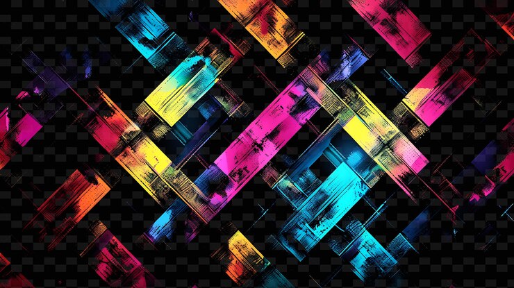 PSD una serie colorata di foto degli arcobaleni