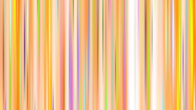 una serie colorata di linee con colori diversi