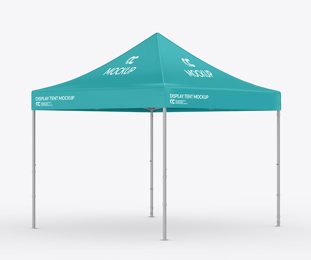una tenda con la parola polaroid sopra