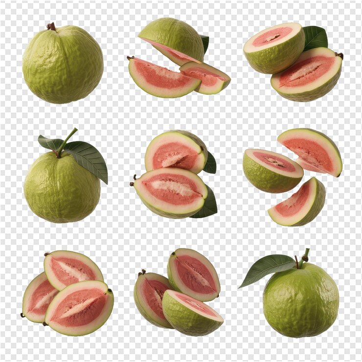 PSD una varietà di frutti incluso uno con sopra la parola melone