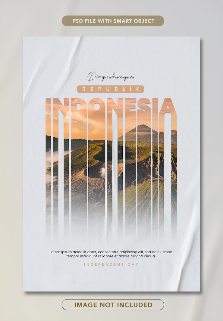 PSD unabhängigkeitstag von indonesien