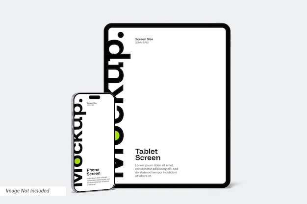 Und Telefon-Bildschirm-Mockup-Tablet