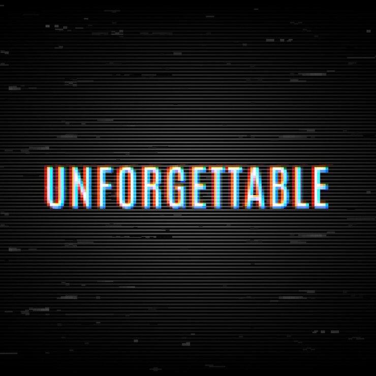 Unforgettable Glitch Effect