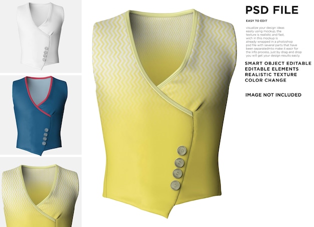 PSD uniforme de chef de maqueta