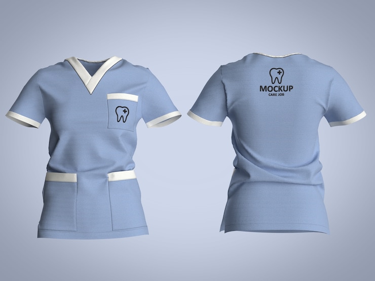 PSD uniforme de trabajo de atención médica