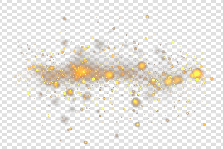 PSD l'univers de l'astronomie de l'or brillant de la png