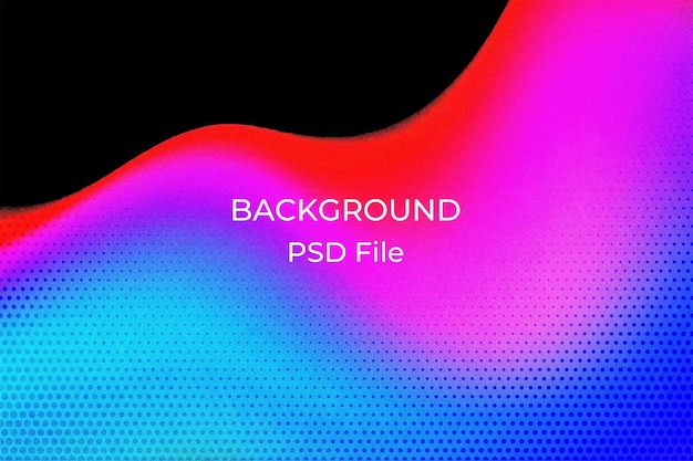 uno sfondo colorato con le parole retroilluminate su di esso