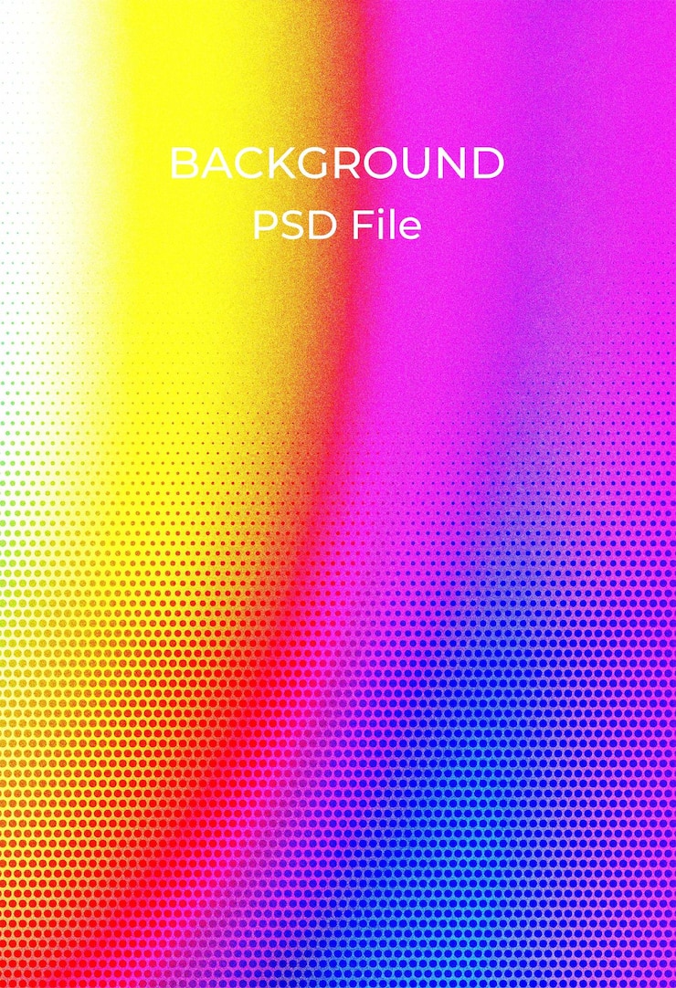 PSD uno sfondo colorato con uno sfondo colorato con un testo di ritorno alla telecamera