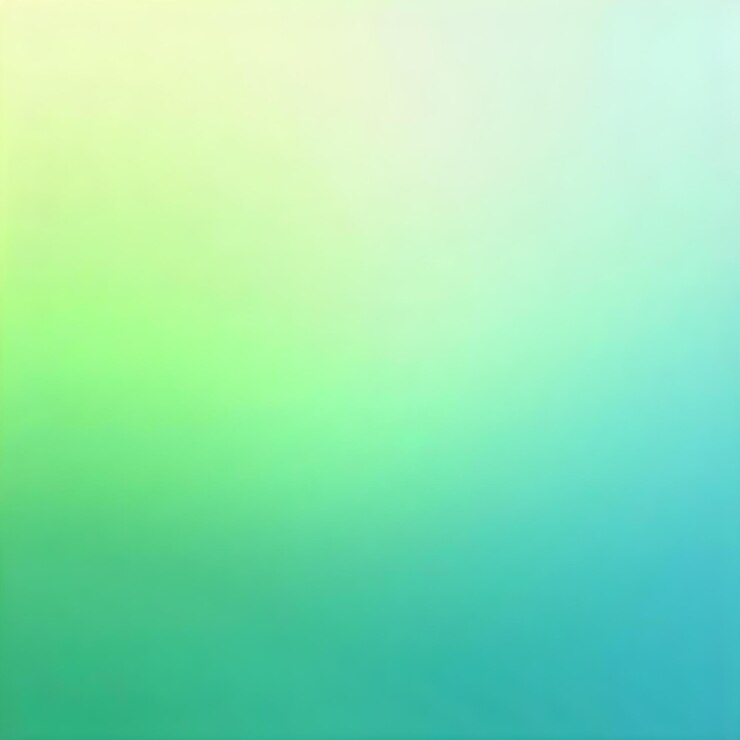 PSD uno sfondo gradiente sfocato in transizione da verde chiaro a blu chiaro hologramma sfondo graduale