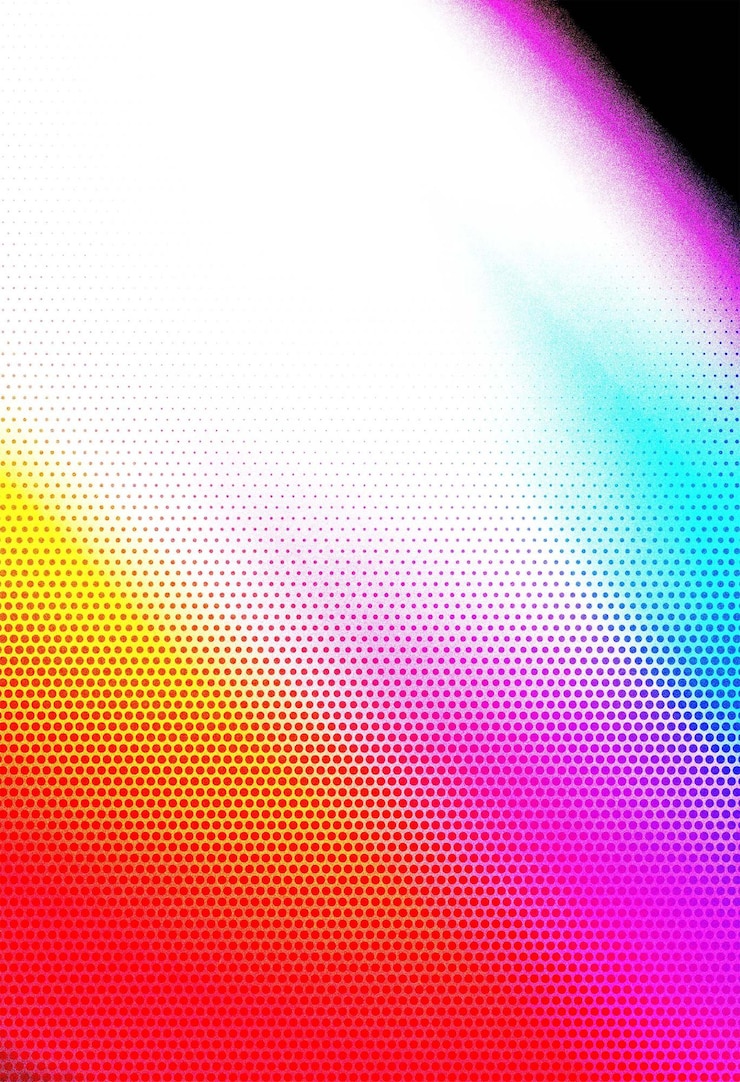 PSD uno sfondo multicolore con uno sfonto multicolore