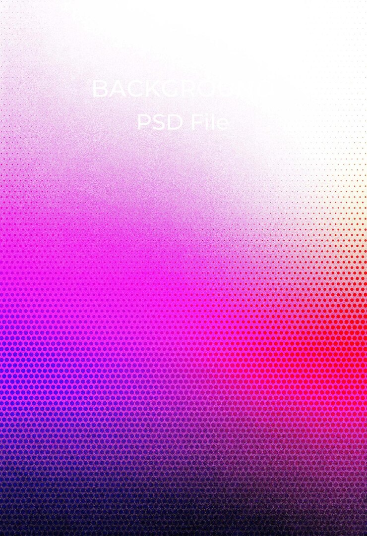 PSD uno sfondo rosa e viola con le parole retroilluminate su di esso