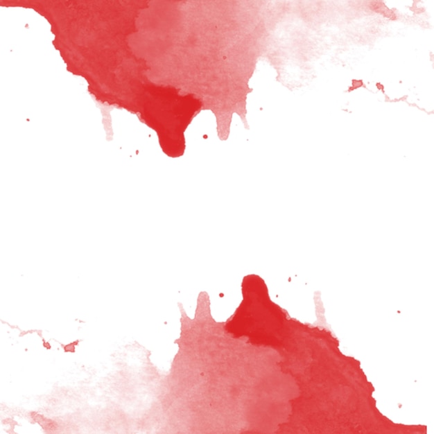 Uno sfondo rosso e bianco con un acquerello rosso e verde