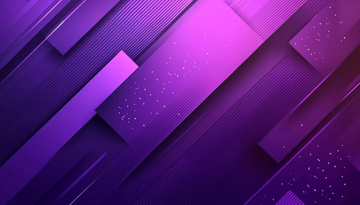 PSD uno sfondo viola con linee diagonali e un gradiente in stile minimalista