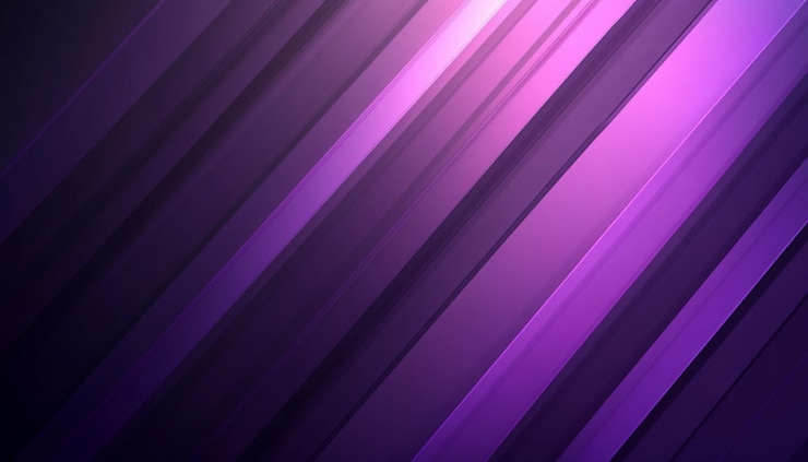 PSD uno sfondo viola con linee diagonali e un gradiente in stile minimalista