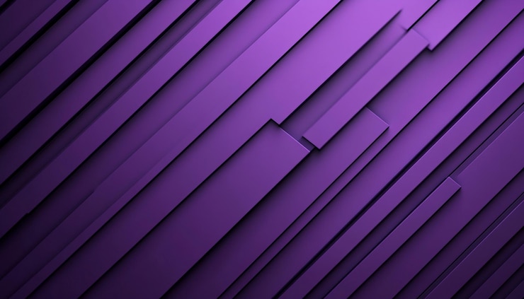 PSD uno sfondo viola con linee diagonali e un gradiente in stile minimalista