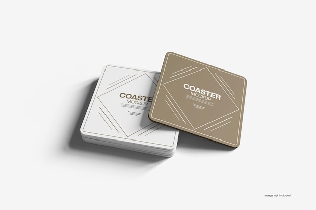 Untersetzer-Mockup