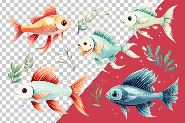 Unterwasser-fauna-clipart