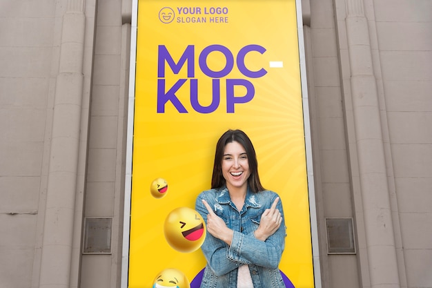 Urban Street Billboards Design Mockup