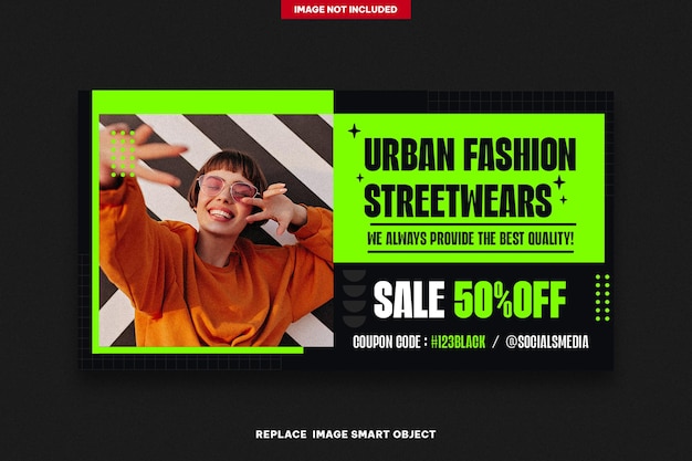 Urban Style Black Friday Sale FB Newsfeed