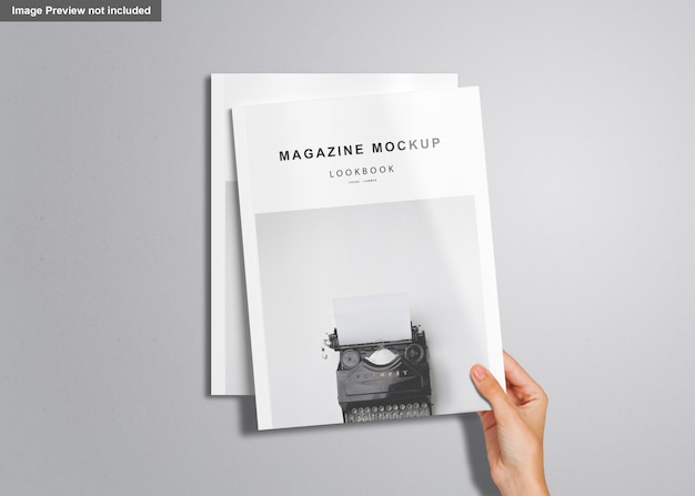 Us briefmagazin mockup