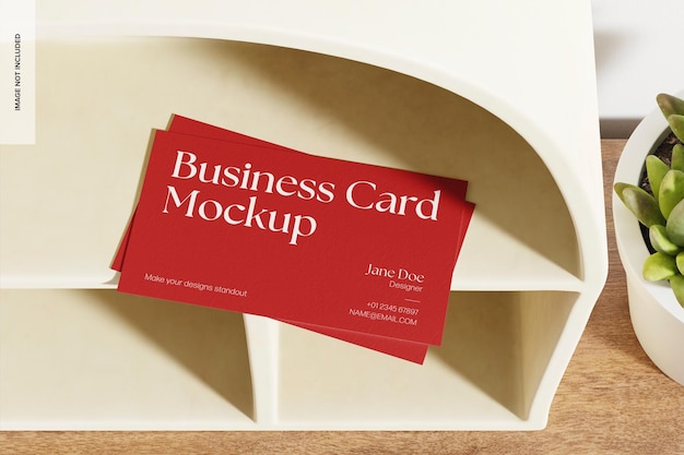 US Landscape Business Card sulla prospettiva estetica della modella di casa