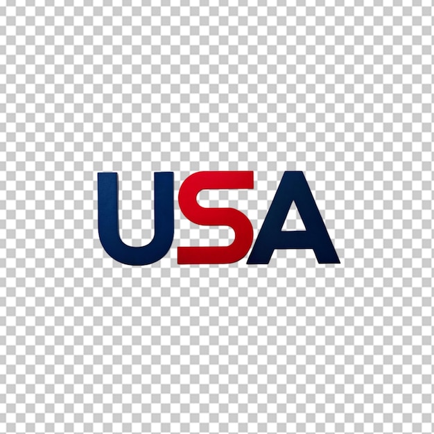 PSD usa wort typographie text png