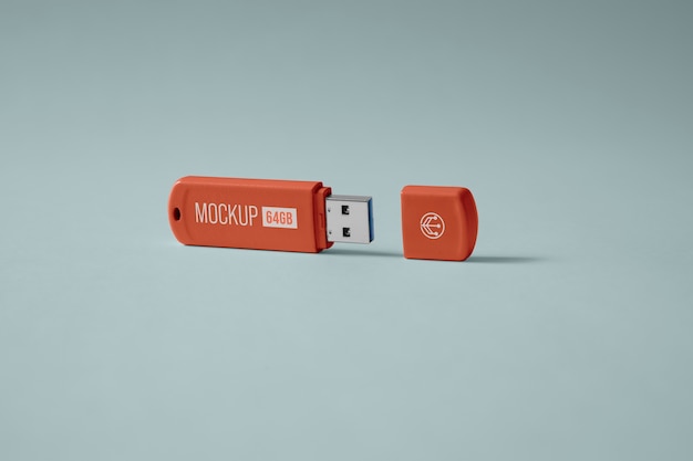 Usb-sticks mockup-design