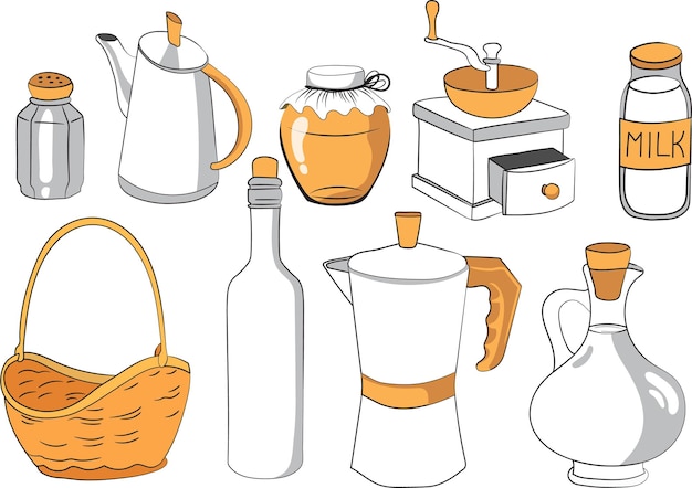 Utensiles de cuisine et articles alimentaires