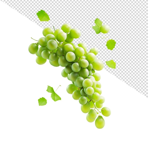 Uva verde fresca