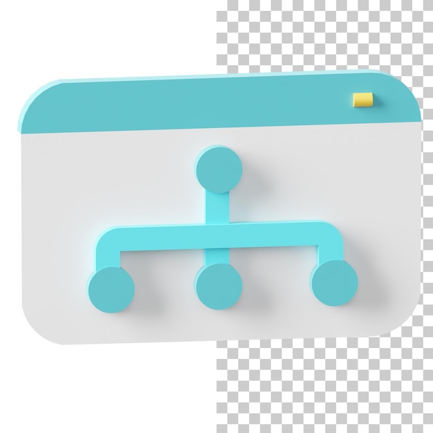 ux-Design 3D-Darstellung