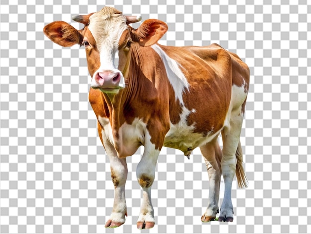 PSD vaca em png