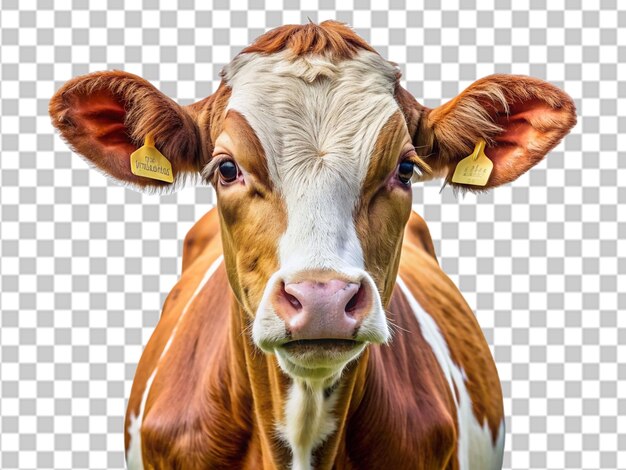 PSD vaca em png