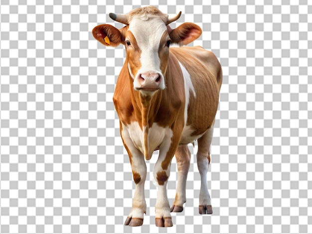 PSD vaca em png