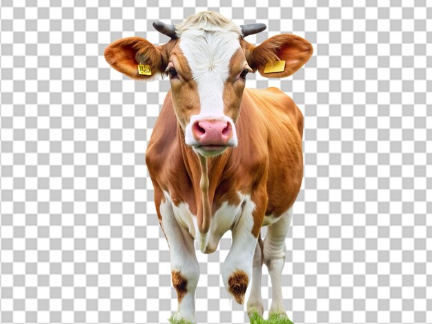 PSD vaca em png