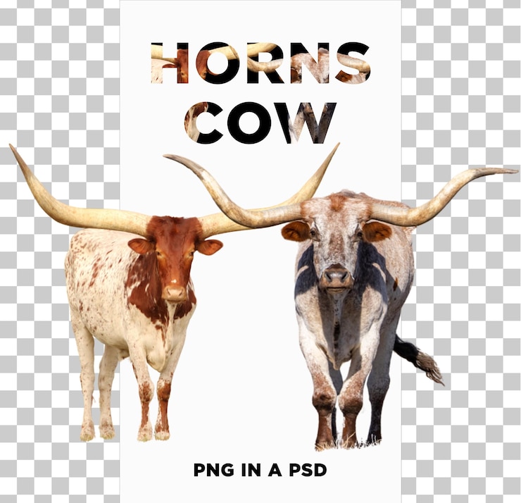 PSD vaca vermelha png em um psd