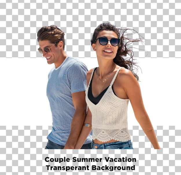Des vacances d'été en couple