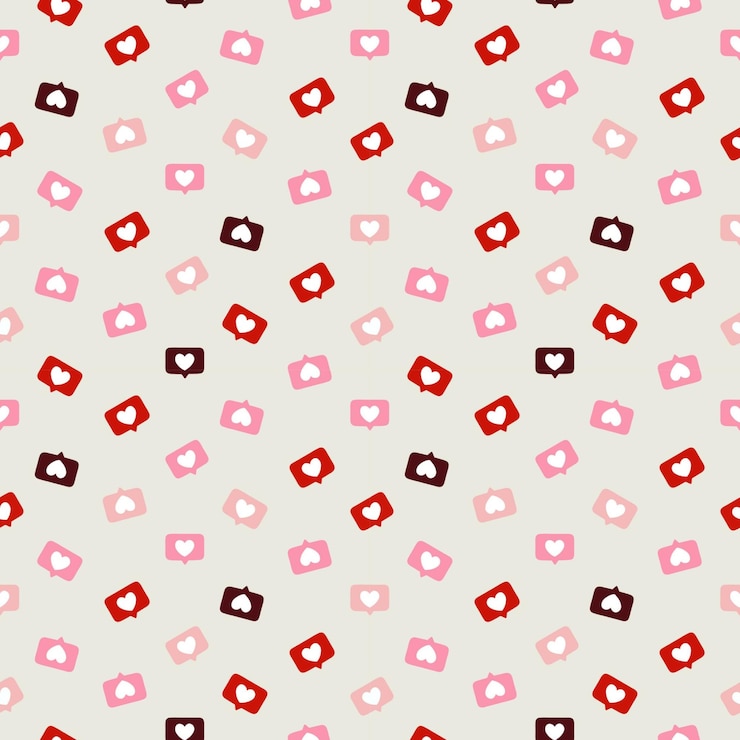 PSD valentine pattern valentine day pattern heart pattern